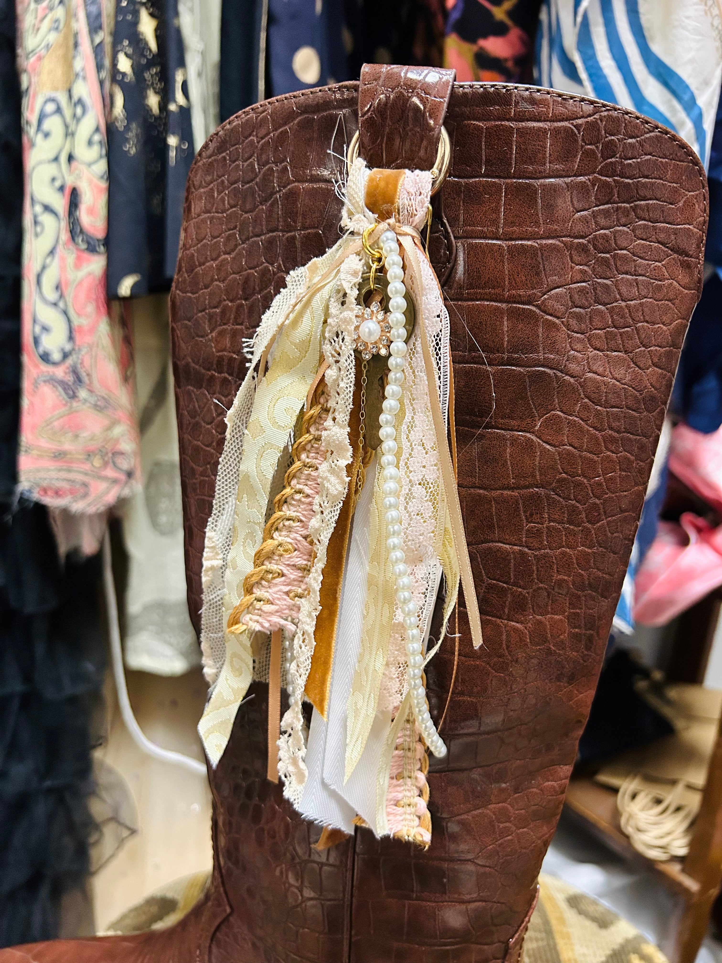 OOAK Vintage Key Boot/Bag Charm