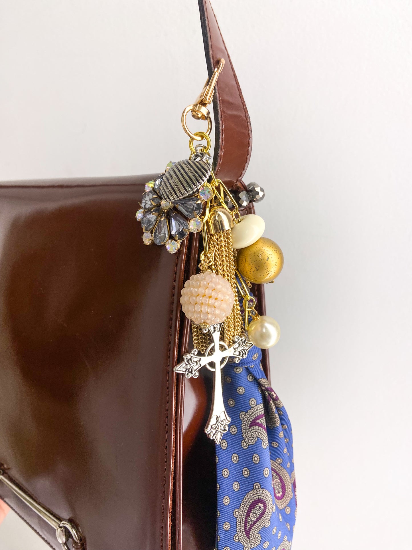 OOAK Upcycled Authentic Vintage Gucci Purse with Horse Bit