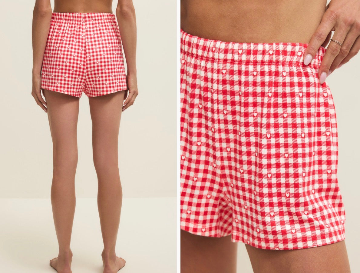 Z Supply Rosie Gingham Shorts
