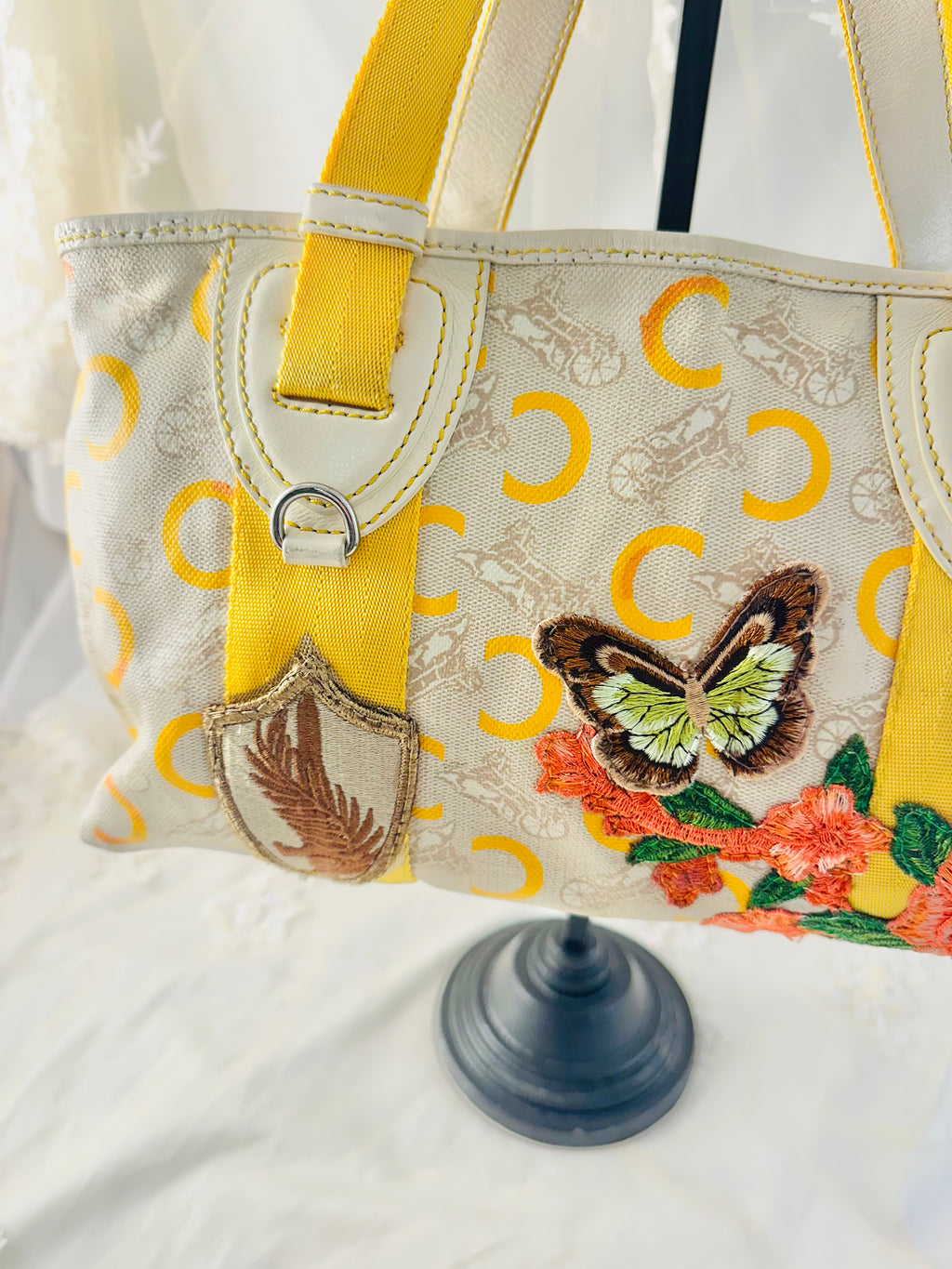 OOAK Celine Floral Purse