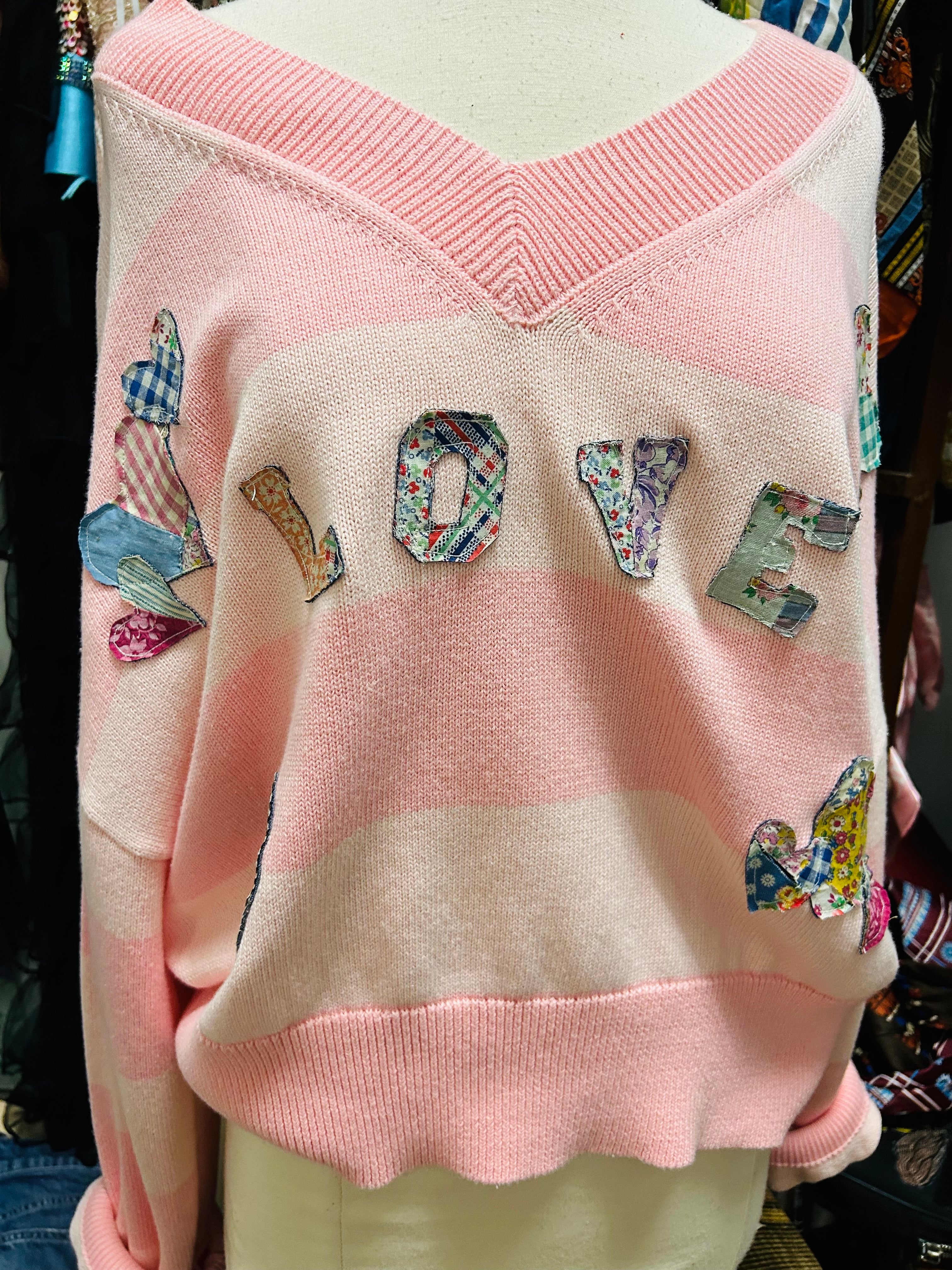 OOAK Untold Story Oversized Sweater