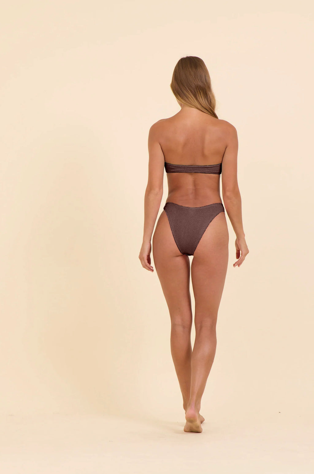 Surf Gypsy krinkle By SG High O Ring Bikini Bottom