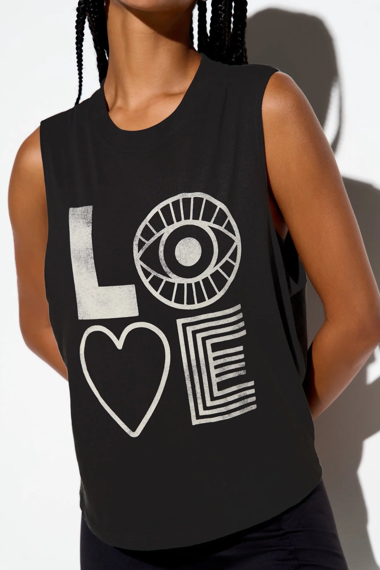 Spiritual Gangster Eye Love Vibe Tank