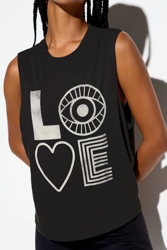 Spiritual Gangster Eye Love Vibe Tank