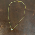 LUXE TRIO MARQUIS CHARM NECKLACE