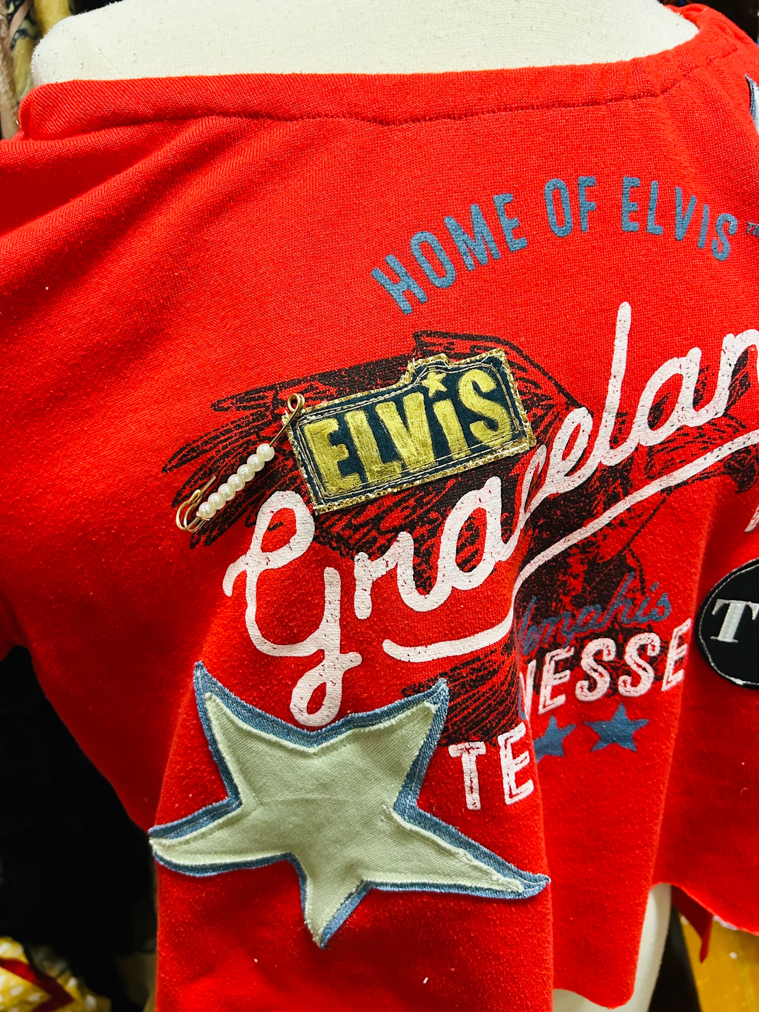 OOAK Graceland Patchwork Sweatshirt