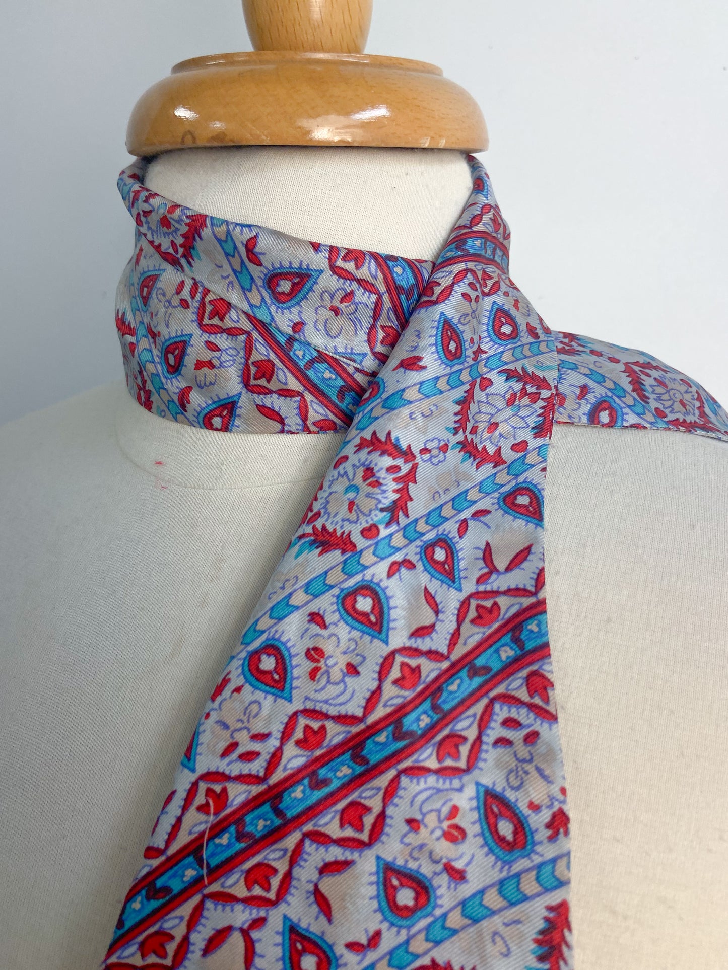 OOAK Vintage 100% Silk Scarf Evan Pizone Scarf