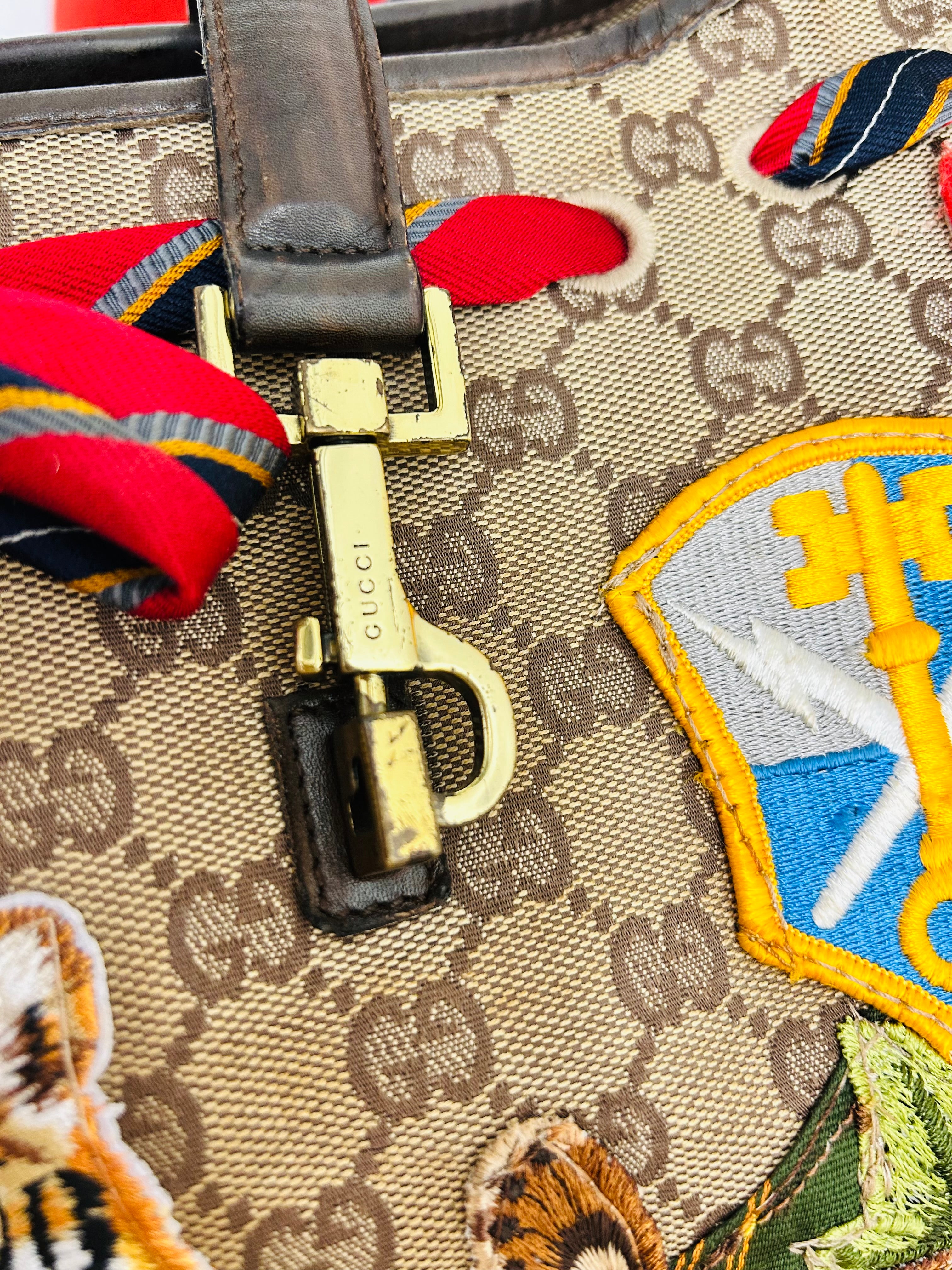 OOAK Vintage Gucci Jackie Drawstring Shoulder Bag