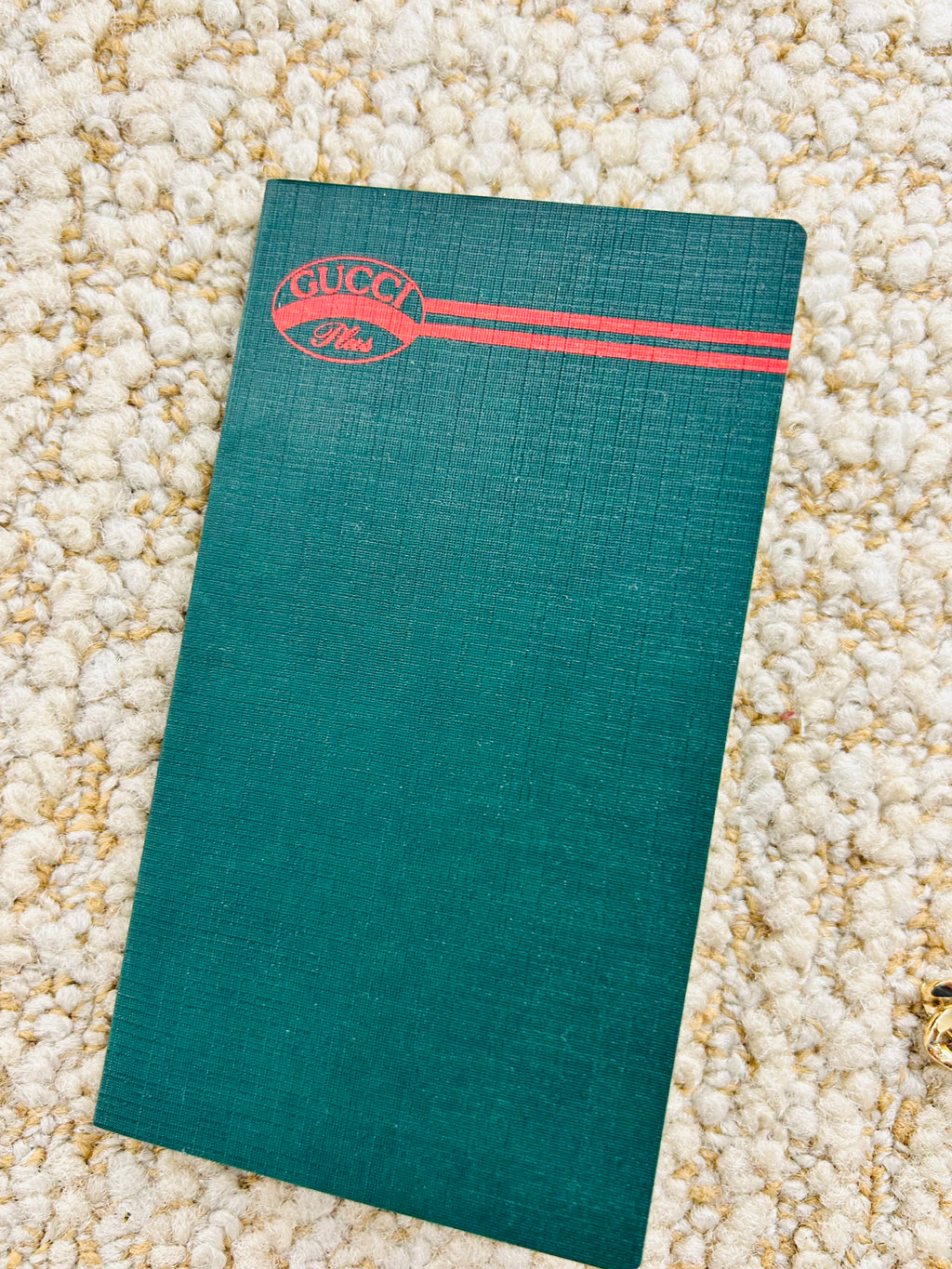 OOAK Vintage 1980s Gucci Clutch w/ Certificate of Origin