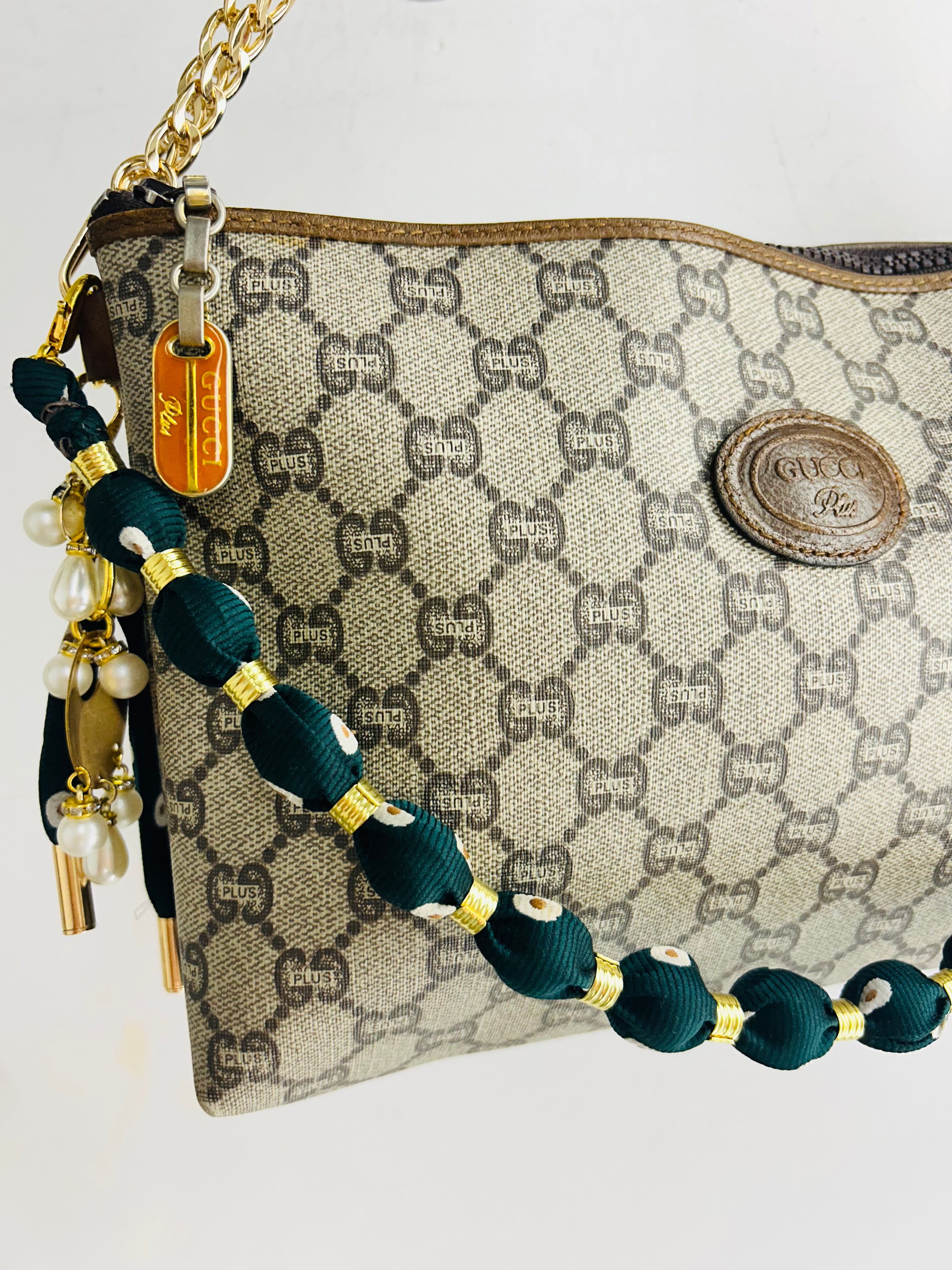 OOAK Vintage 1980s Gucci Clutch w/ Certificate of Origin