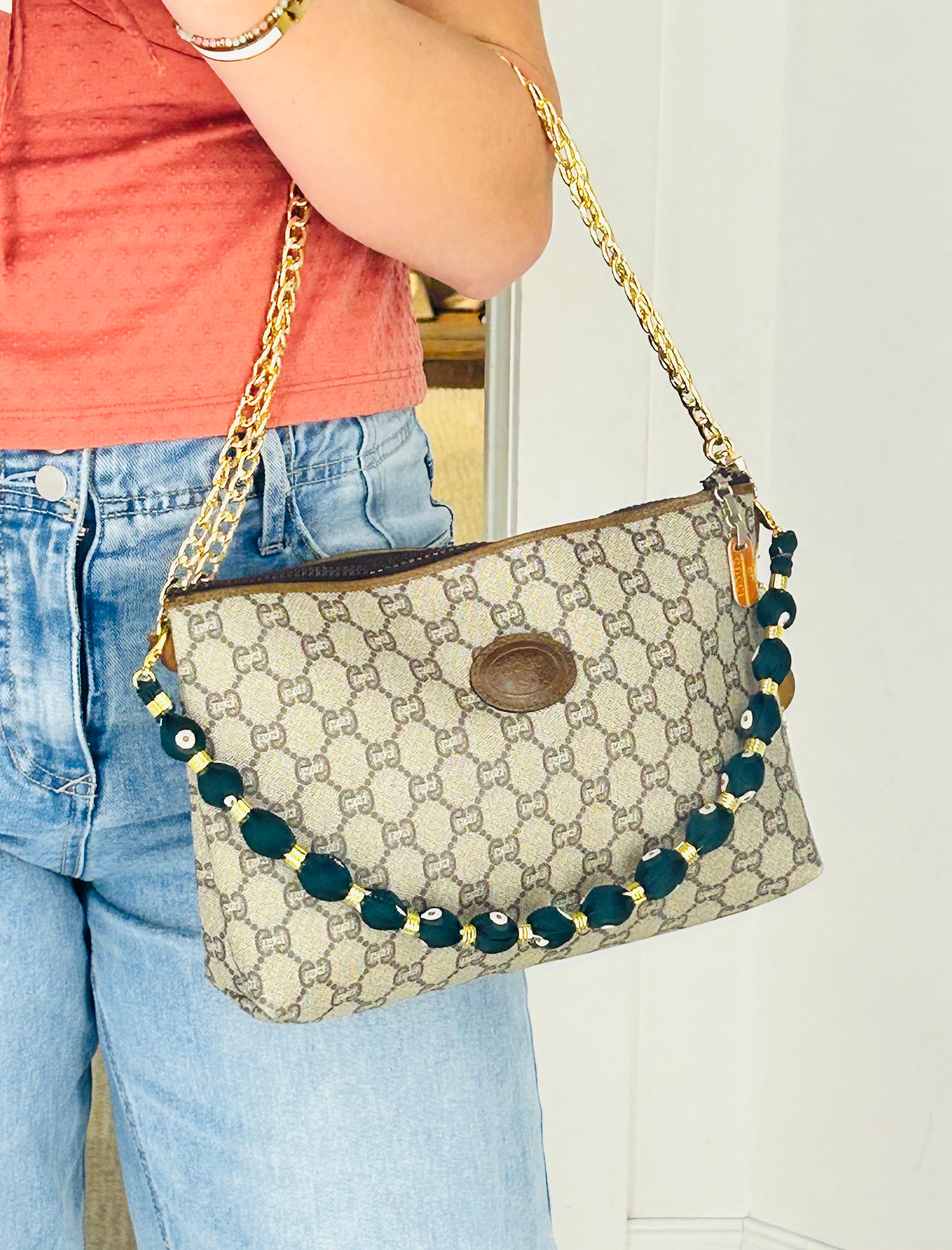 OOAK Vintage 1980s Gucci Clutch w/ Certificate of Origin