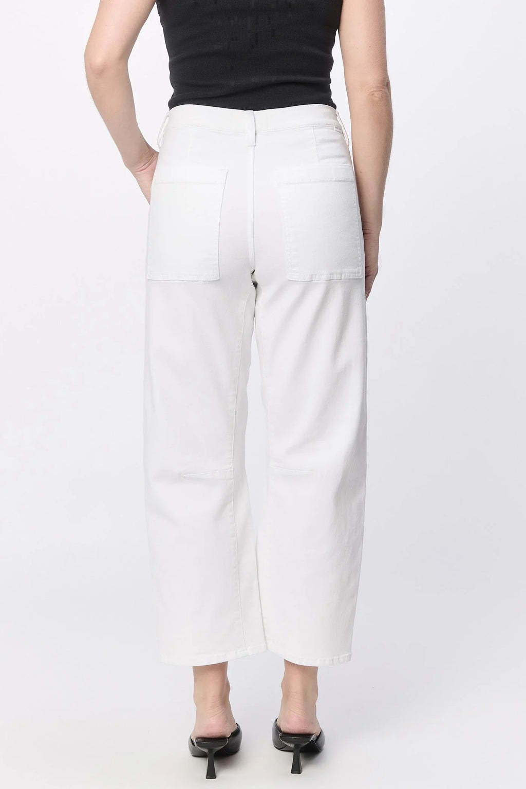 Dear John Lasso Mid Rise Barrel Jean