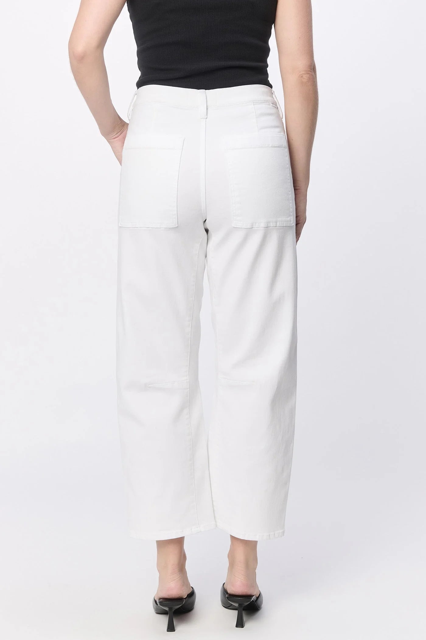 Dear John Lasso Mid Rise Barrel Jean