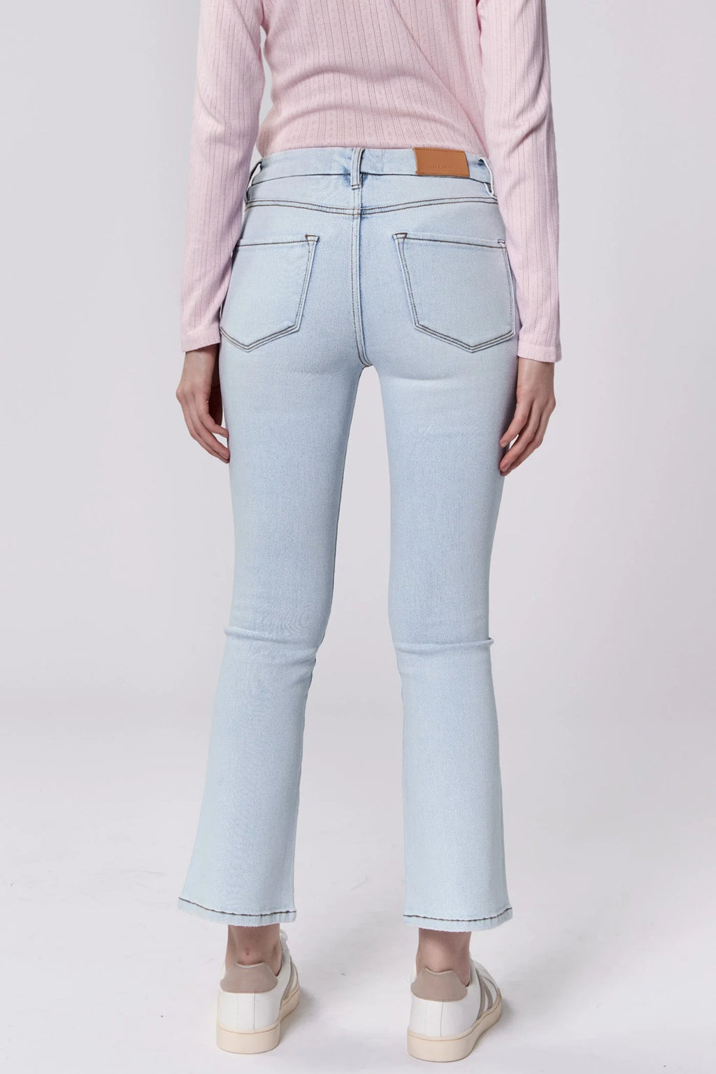 Dear John Jeanne Cropped Flare Positano Jean