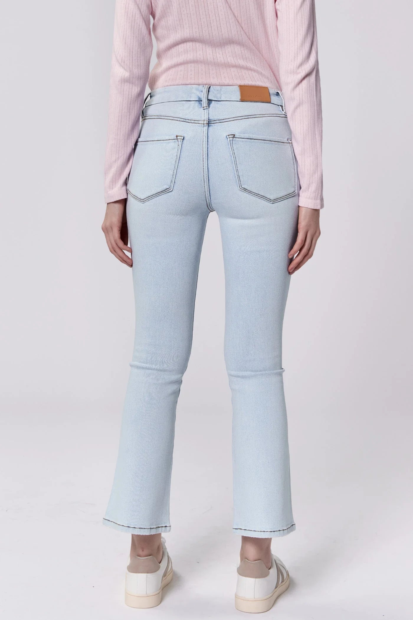 Dear John Jeanne Cropped Flare Positano Jean
