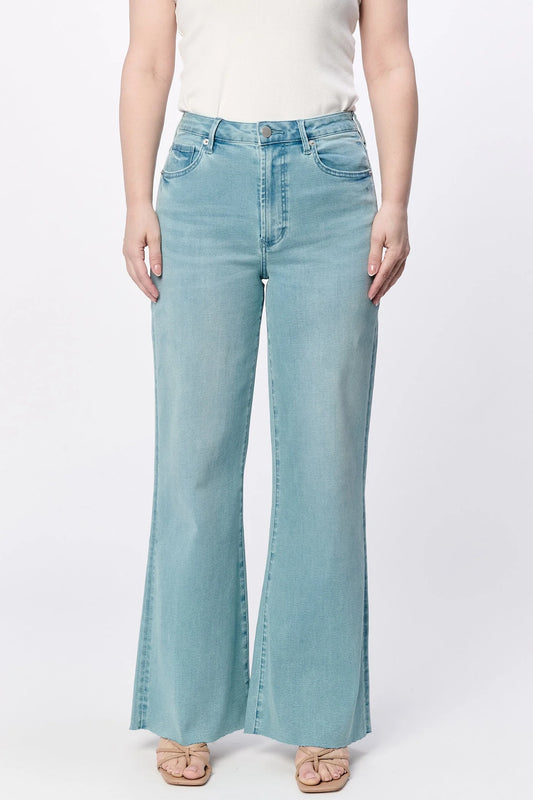 Dear John Fiona Blue Mint Wide Leg Jean
