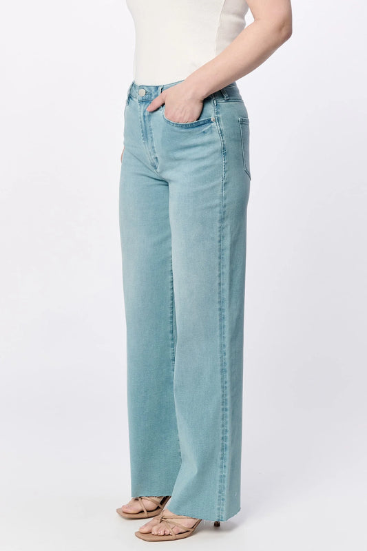 Dear John Fiona Blue Mint Wide Leg Jean