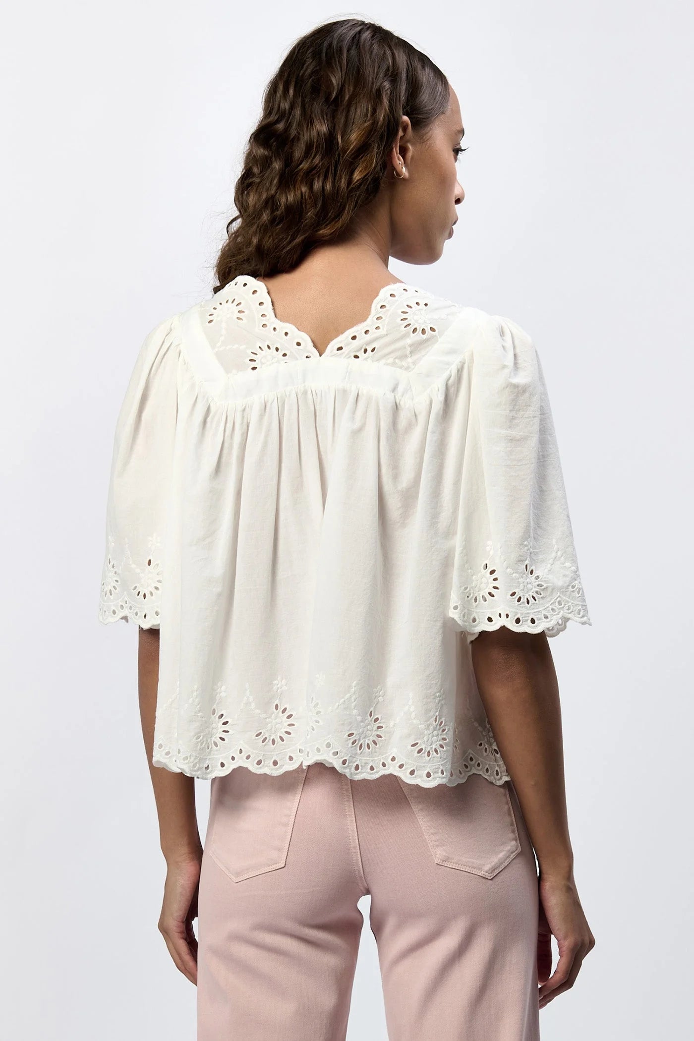Dear John Lania Eyelet Top
