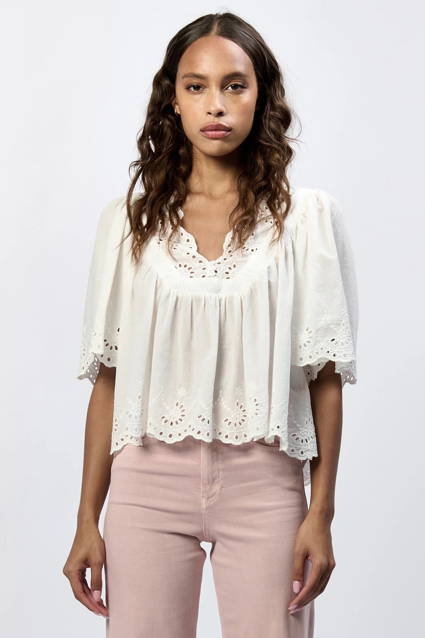 Dear John Lania Eyelet Top