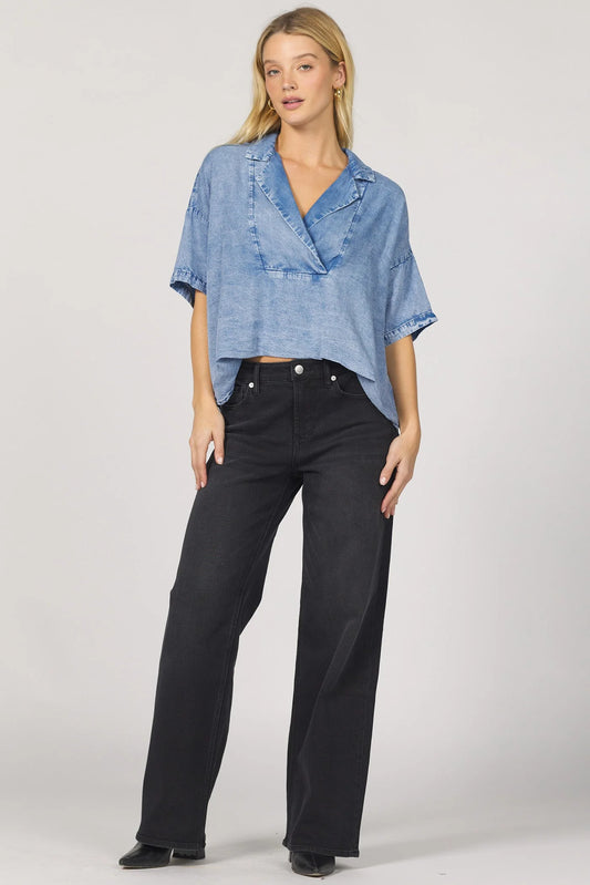 Dear John Belle Boxy Crop Top