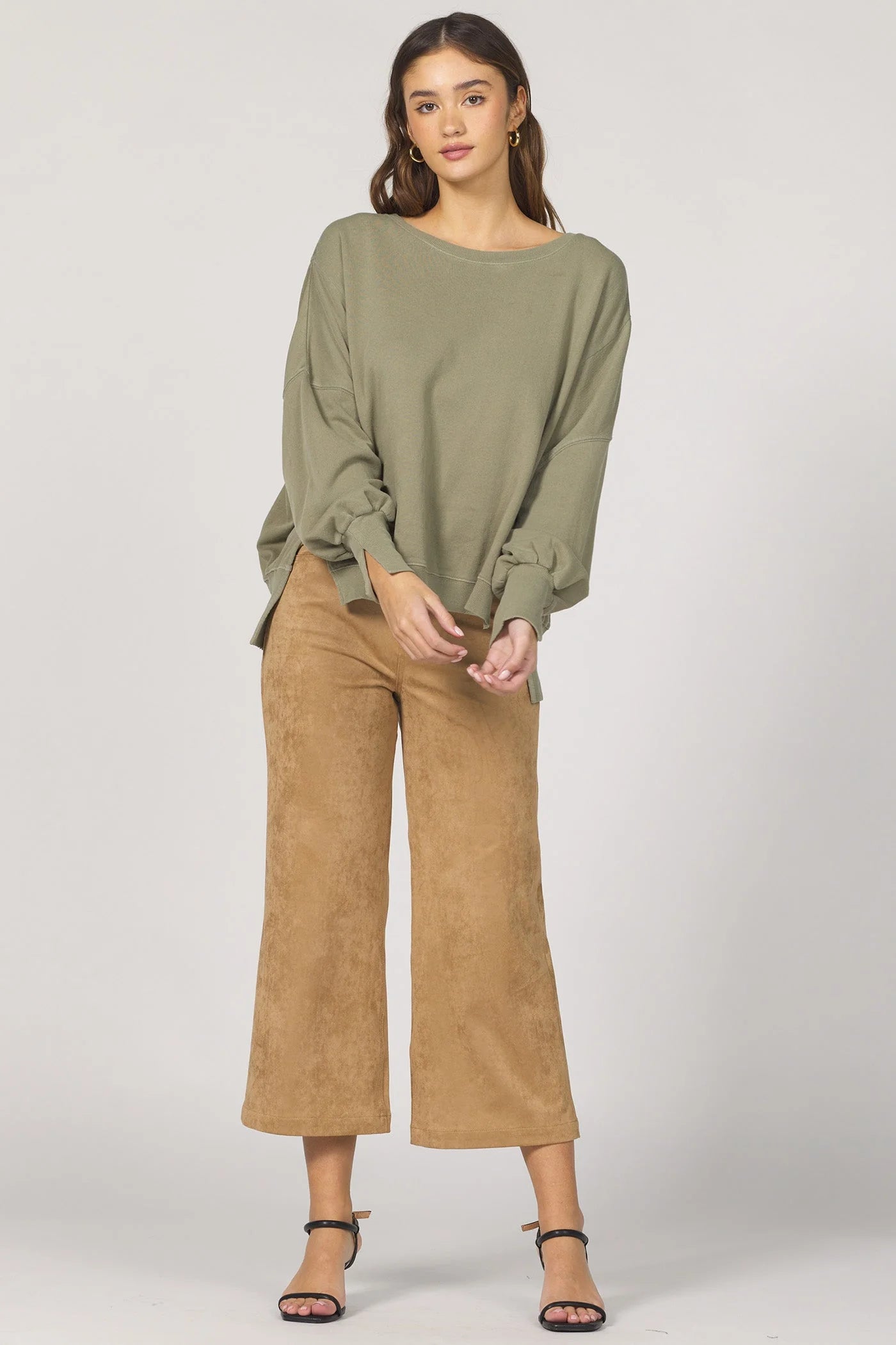 Dear John Trenton Balloon Sleeve Pullover