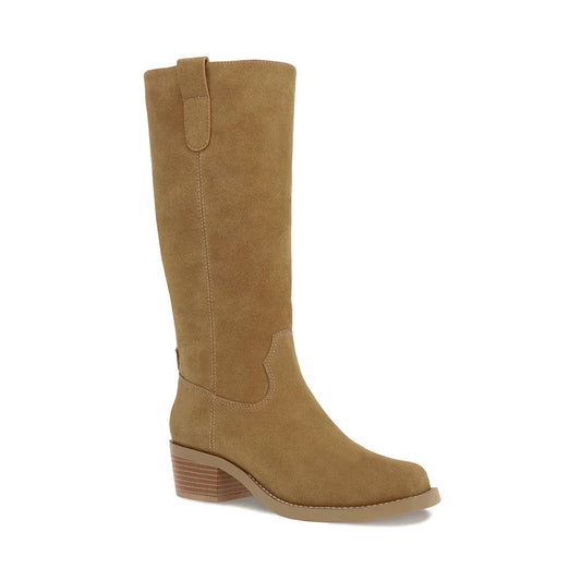 MIA Dustin Block Heel Suede Boot