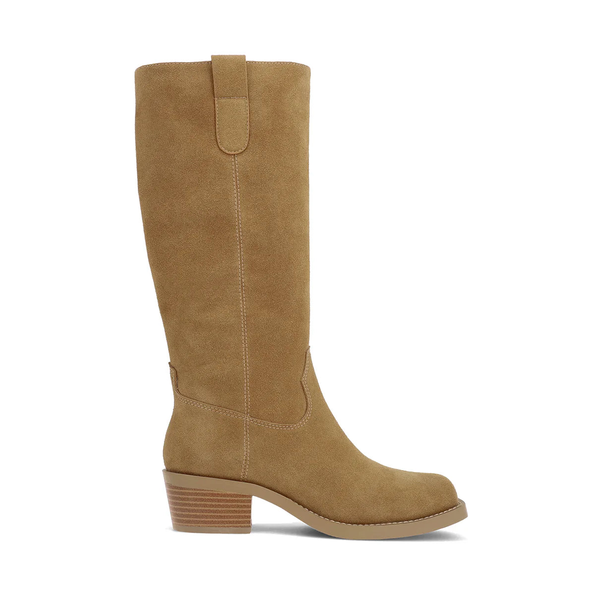 MIA Dustin Block Heel Suede Boot
