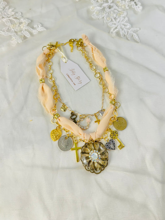 One of a kind charm necklace