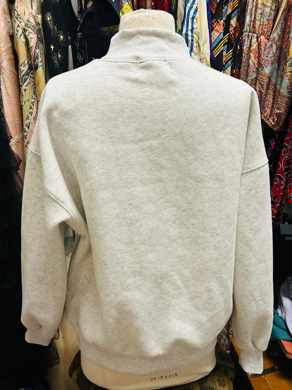 OOAK Patchwork Story Sweatshirt