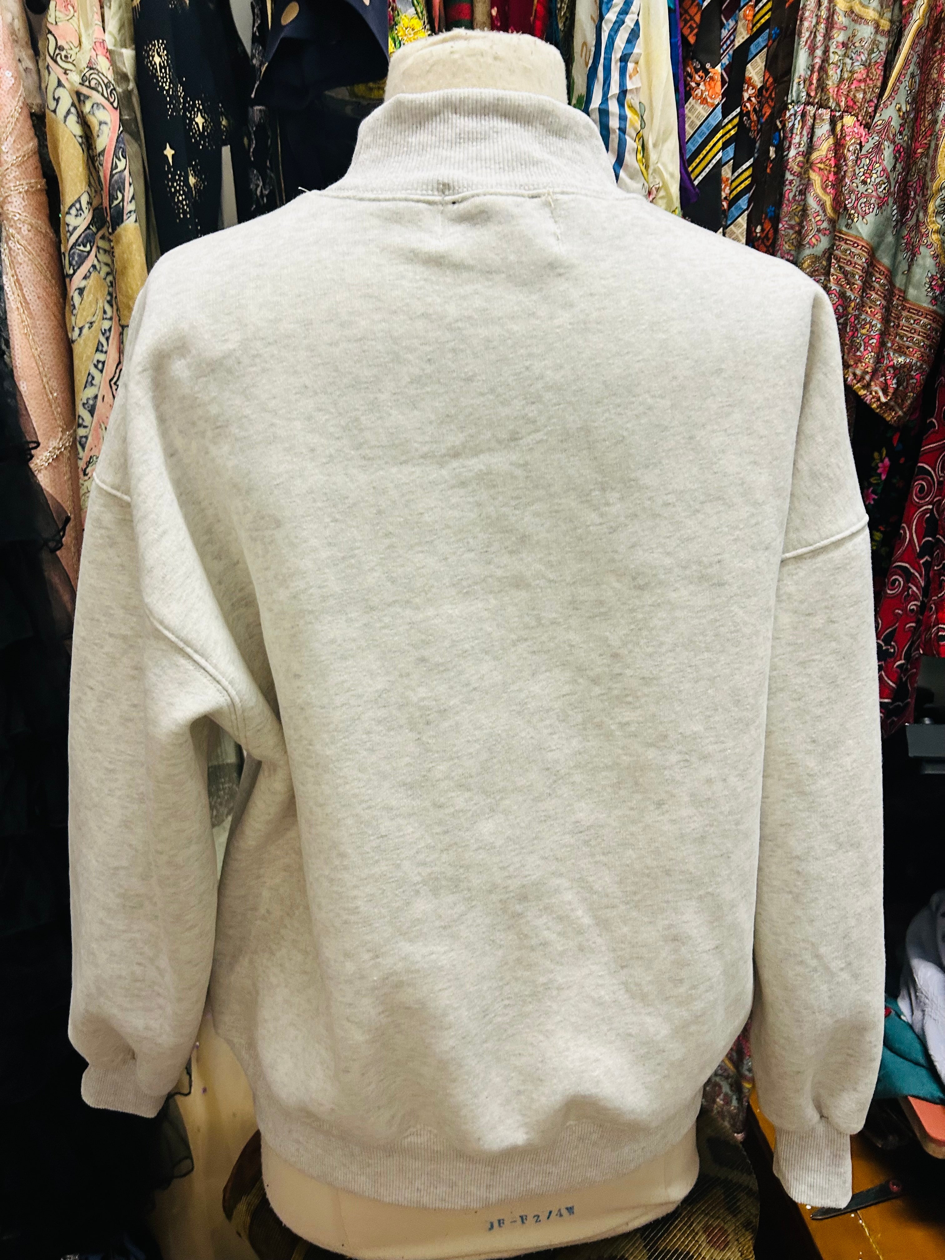 OOAK Patchwork Story Sweatshirt