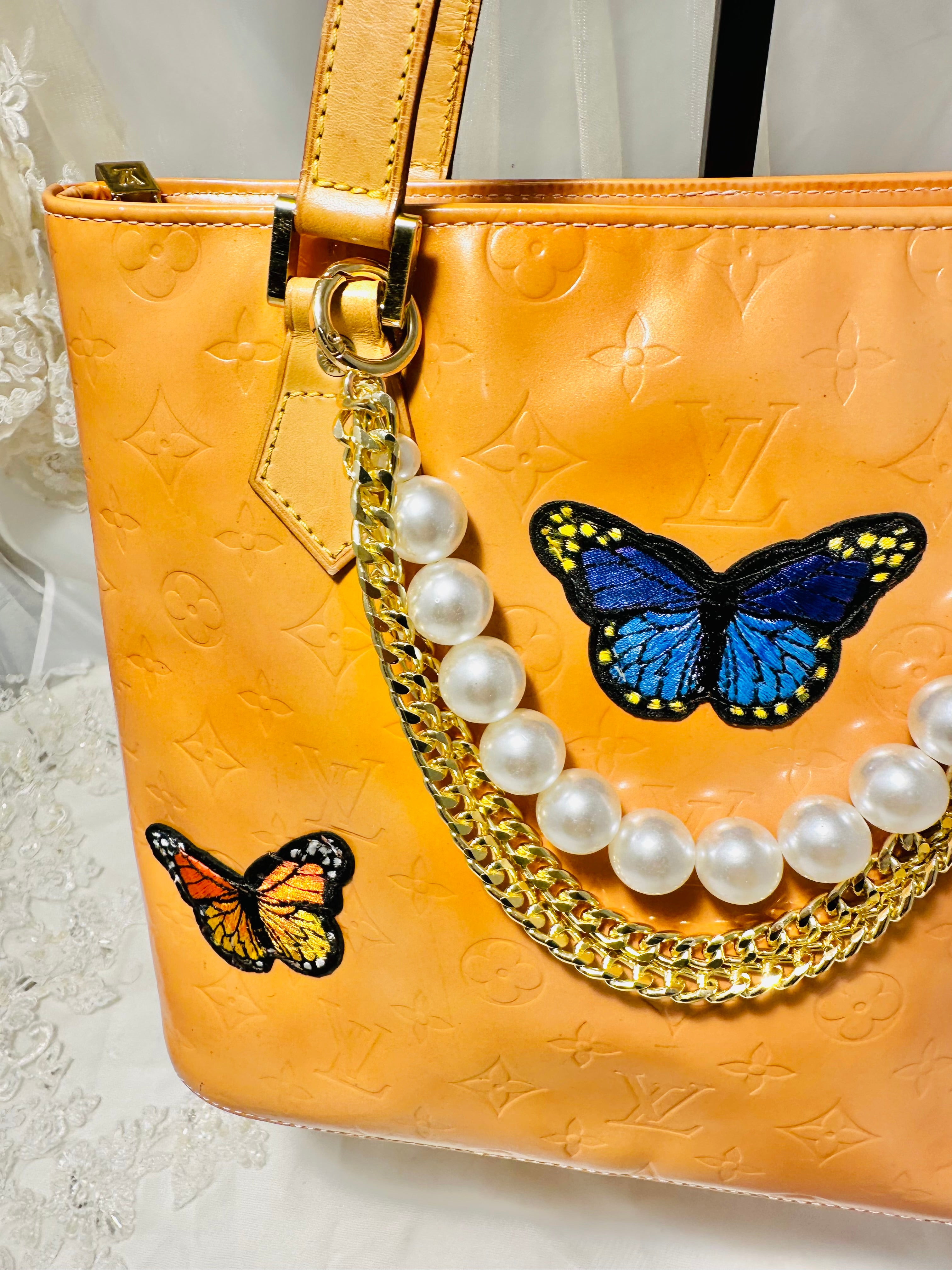 OOAK Vintage LV Butterfly Purse