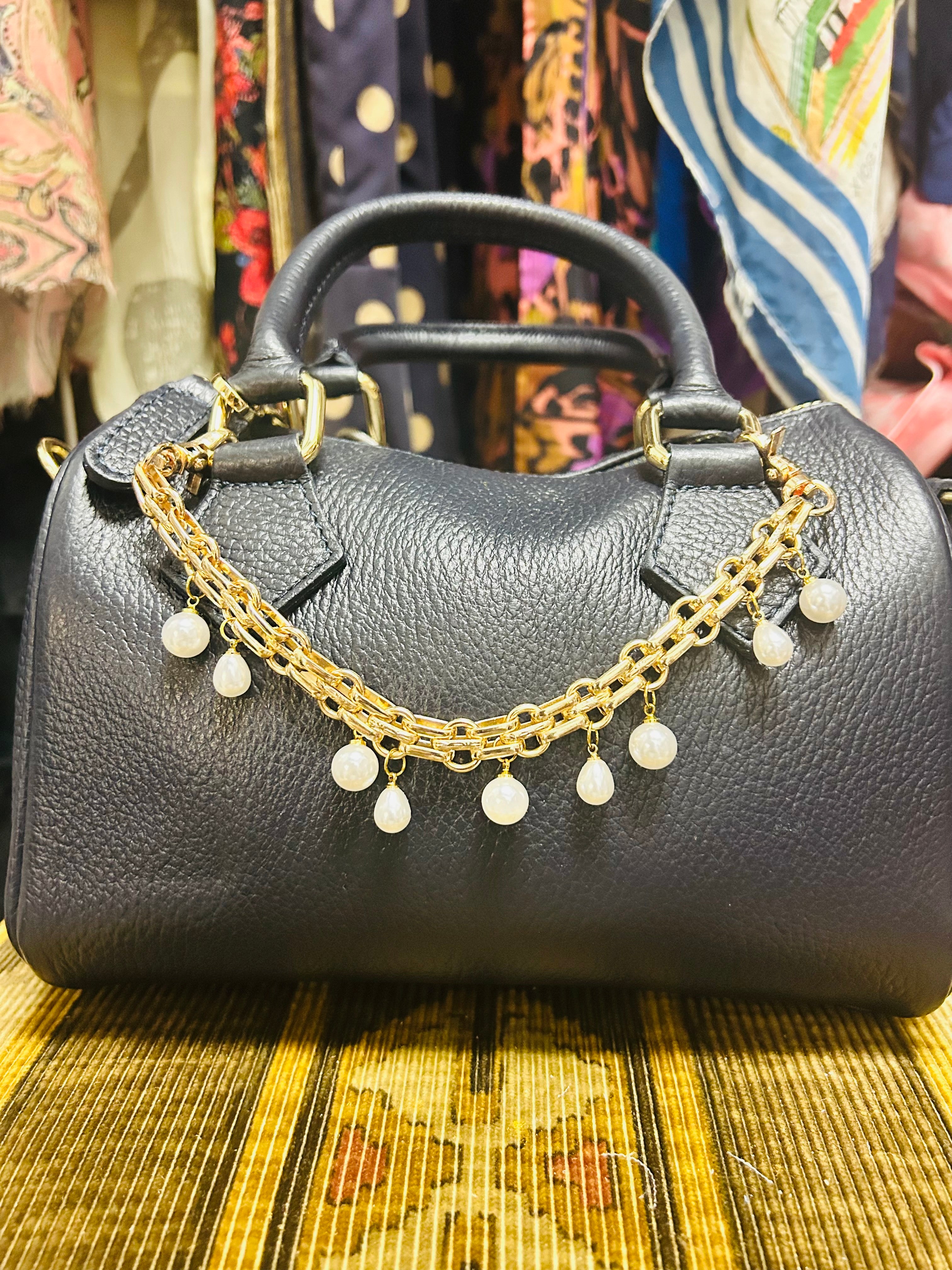 Pearl Link Bag Chain