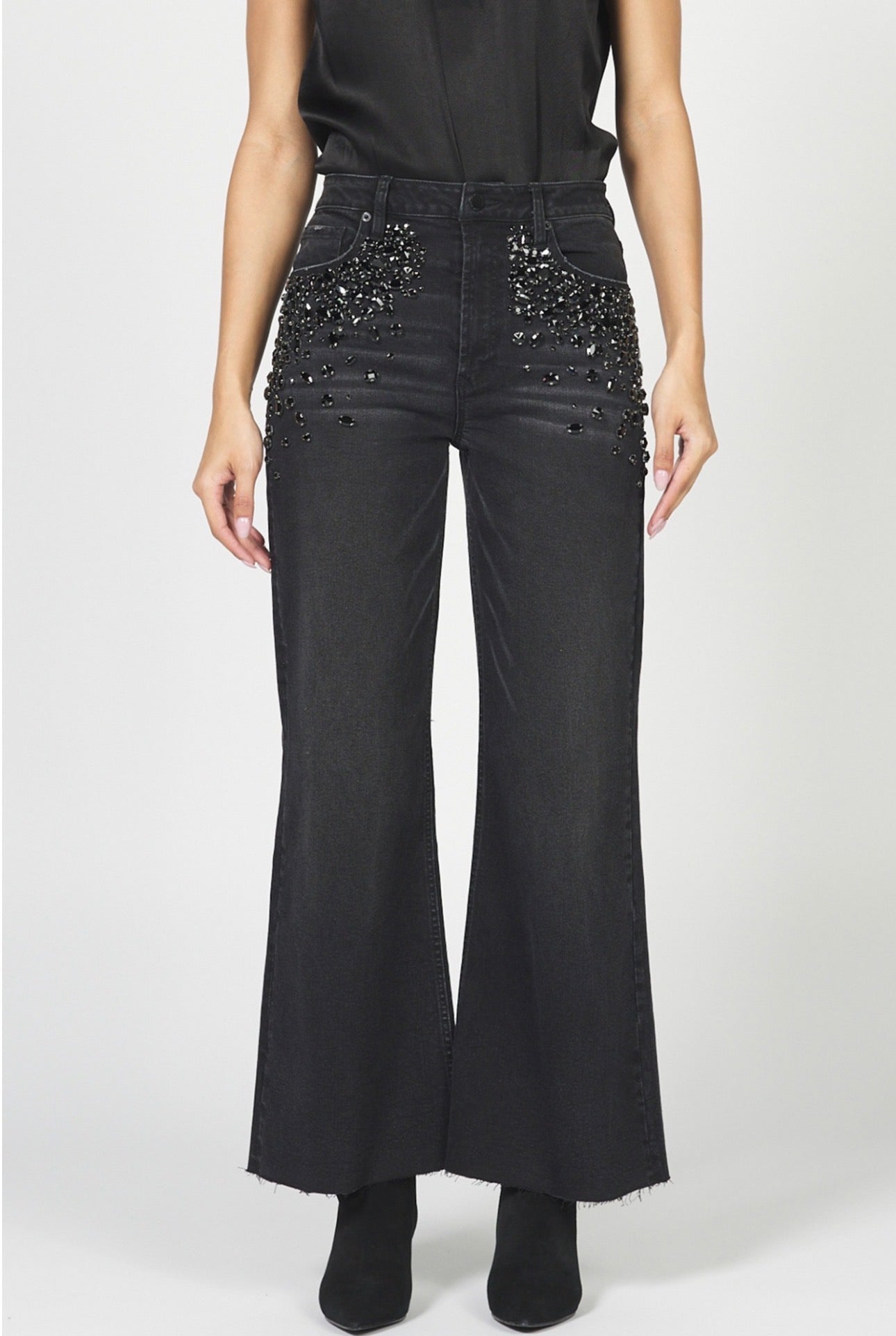 Dear John Black Sparkle Fiona Jeans