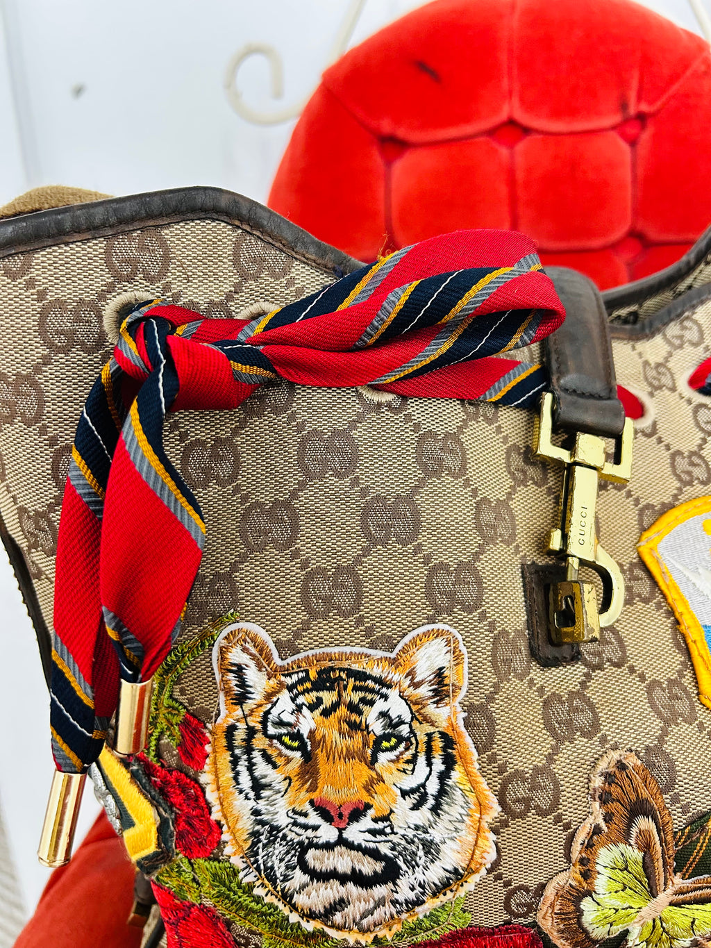 OOAK Vintage Gucci Jackie Drawstring Shoulder Bag