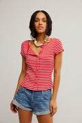 Free People Most Wanted Striped Cardigan