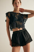 Free People Meet Me In The Middle Tap Short