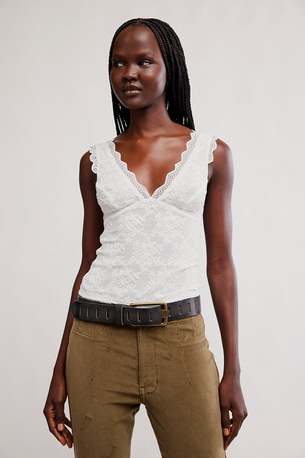Free People Loved You First Lace Top