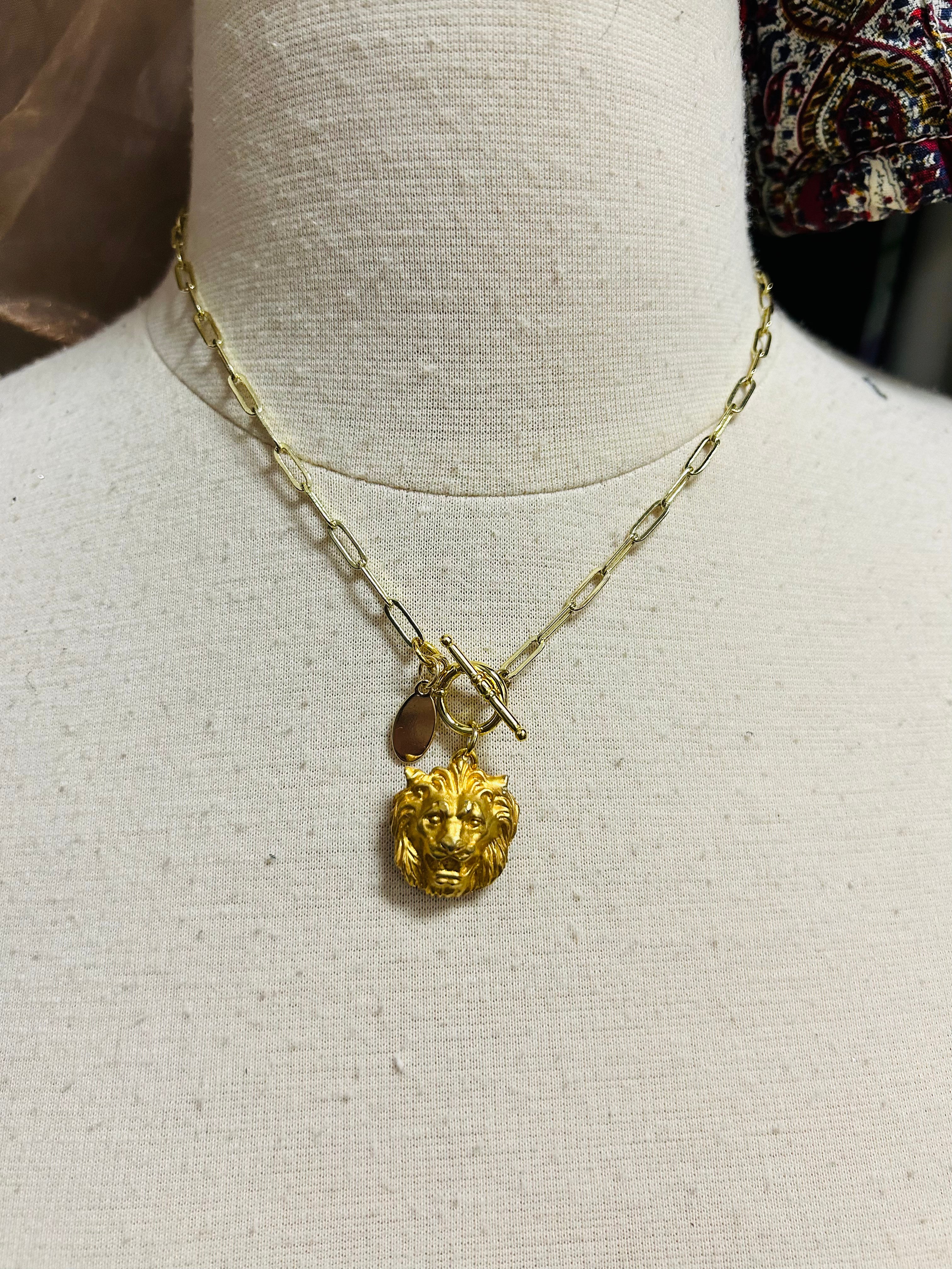 OOAK Small Vintage Earring Necklace