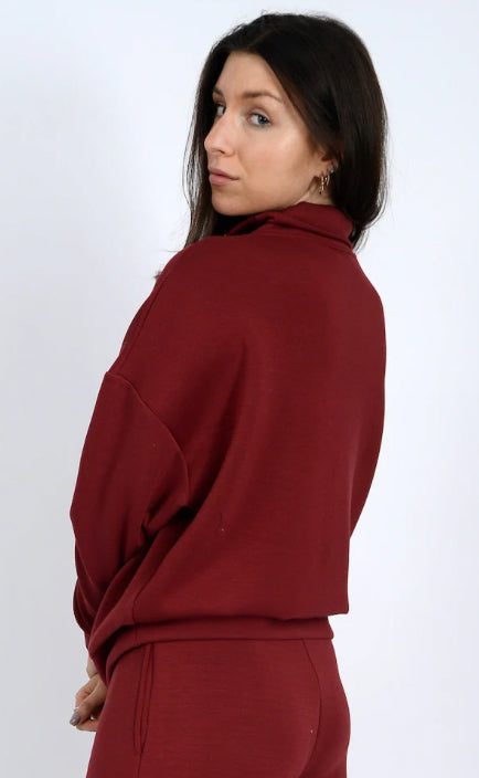 Seanni Half Zip Soft Pullover