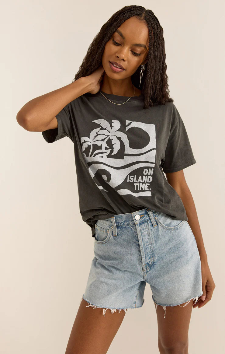 Z Supply Island Time Boyfriend Tee