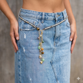 OOAK Semi Precious Stone & Charms Belt or Necklace