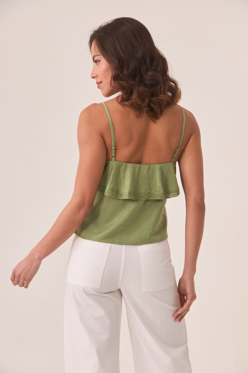 Nekane Lace Straps Tank Top