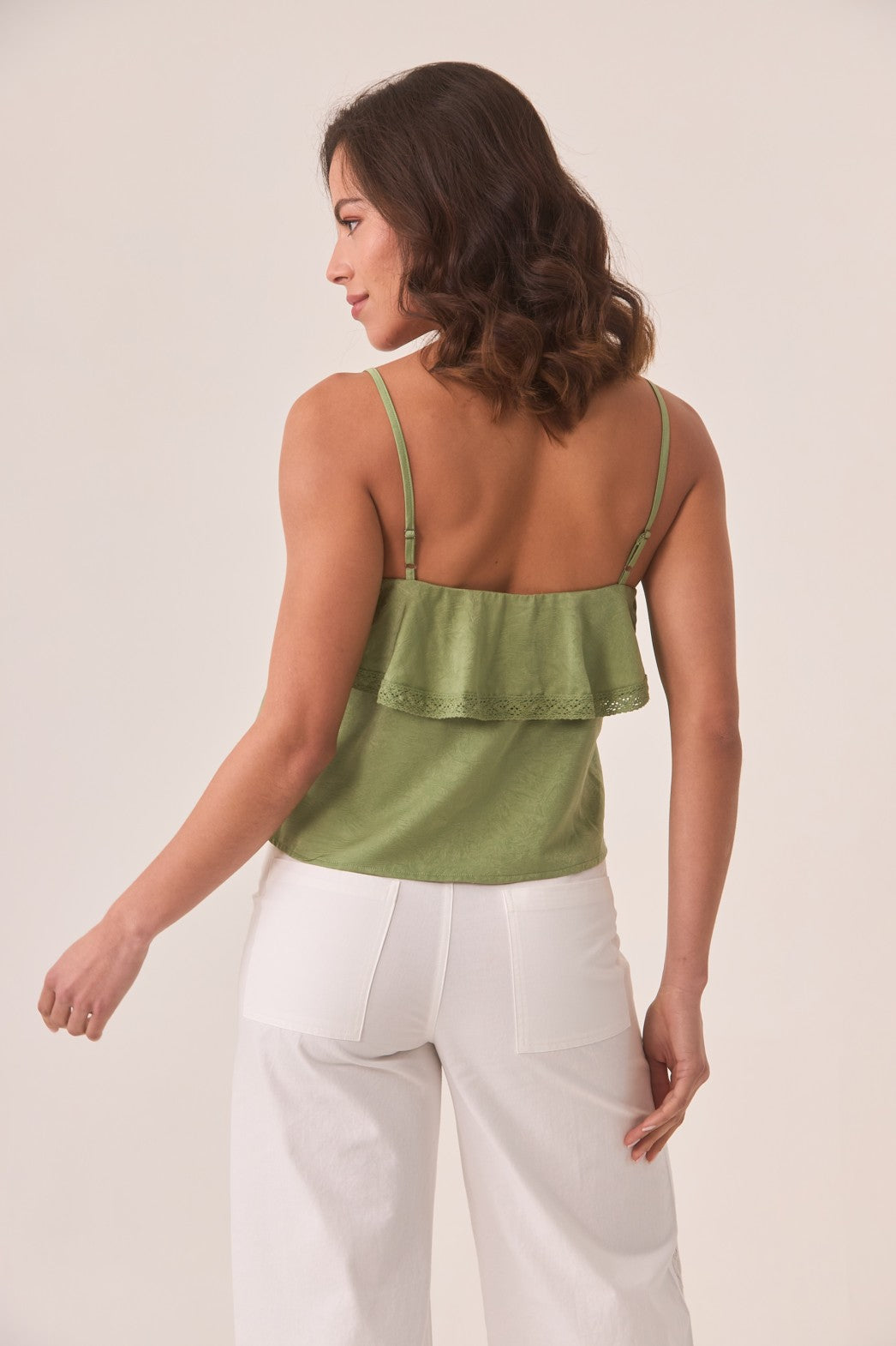 Nekane Lace Straps Tank Top