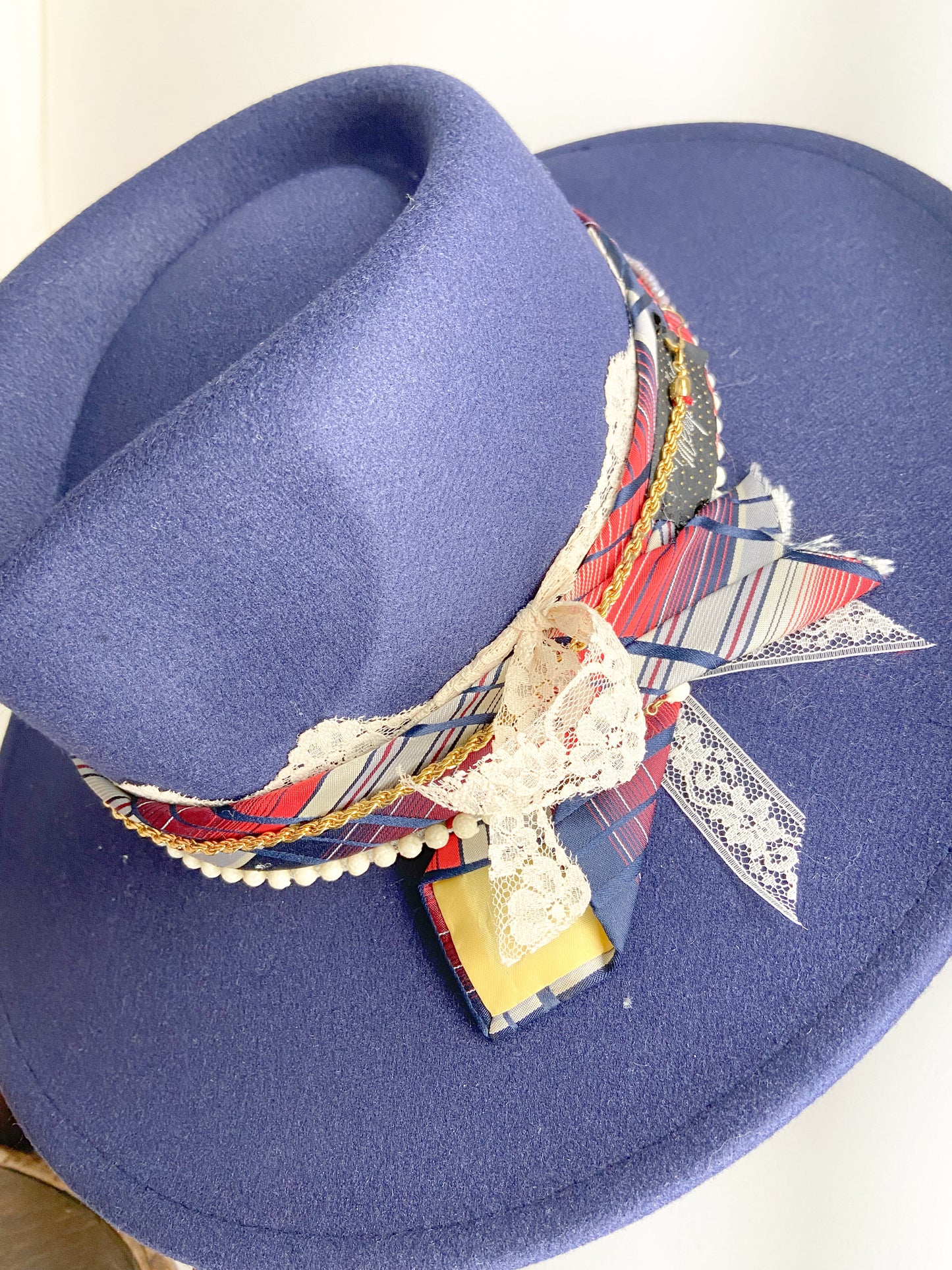 OOAK Vegan Wool Rebel hat