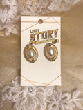 OOAK Vintage Old Soul Earring