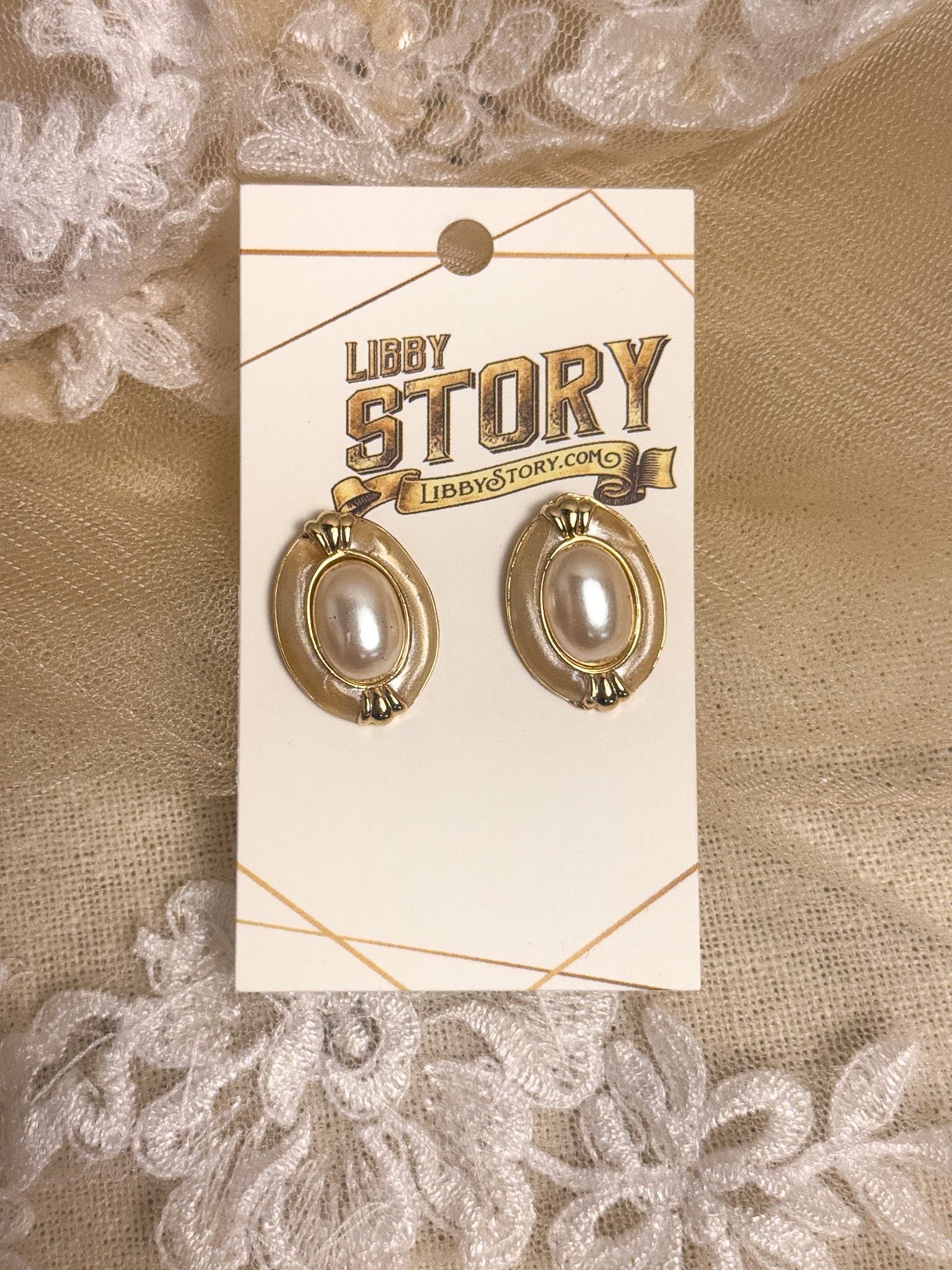 OOAK Vintage Old Soul Earring