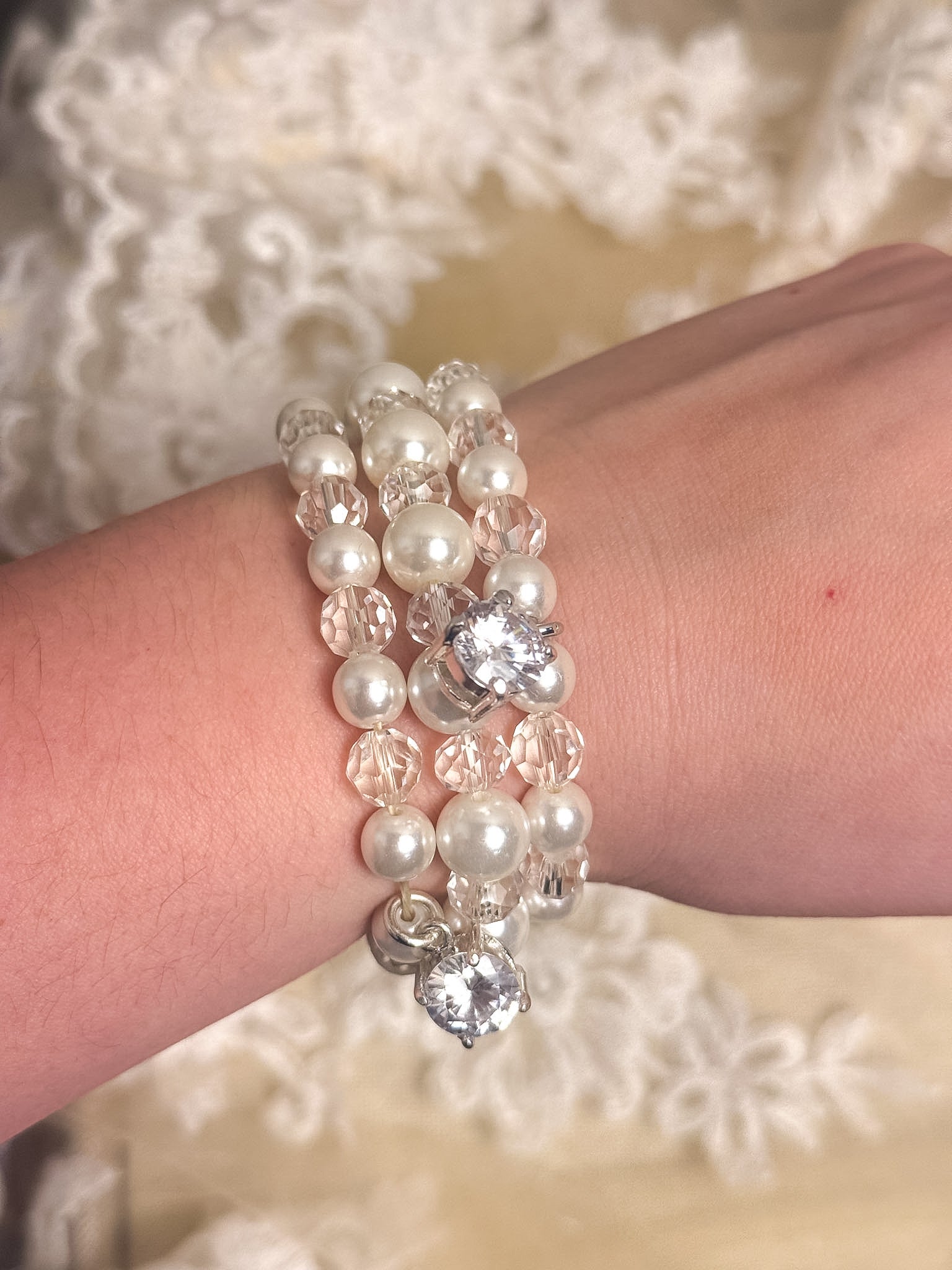 OOAK Vintage Dream Maker Bracelet Stack