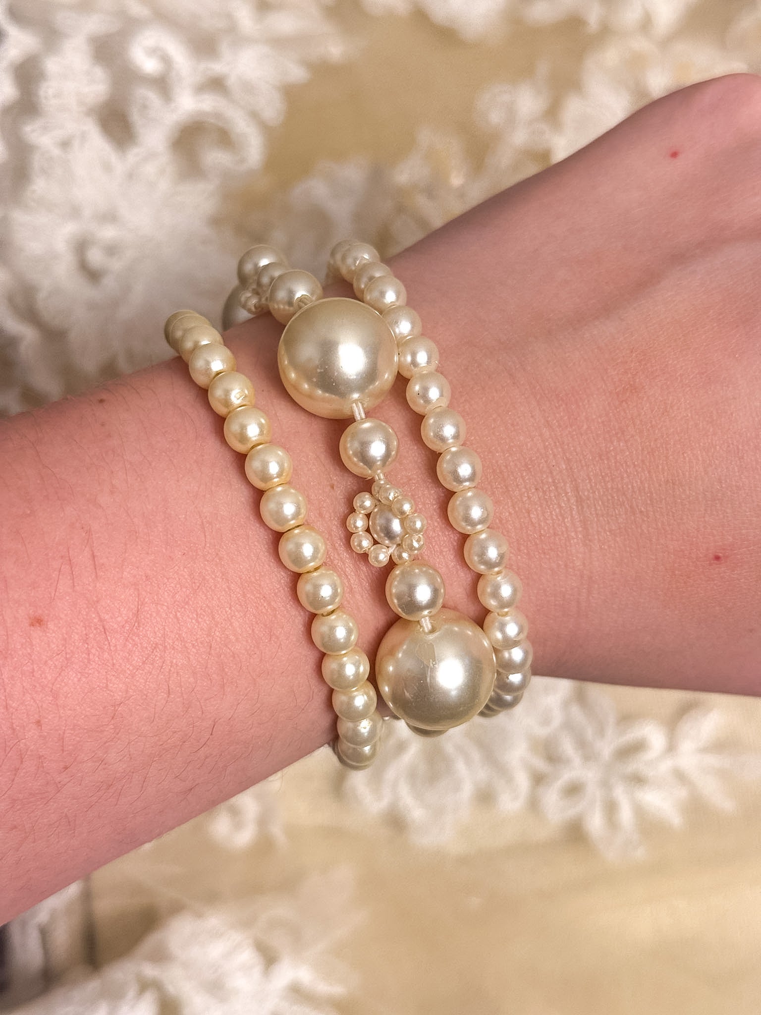OOAK Vintage Take Me There Bracelet Stack