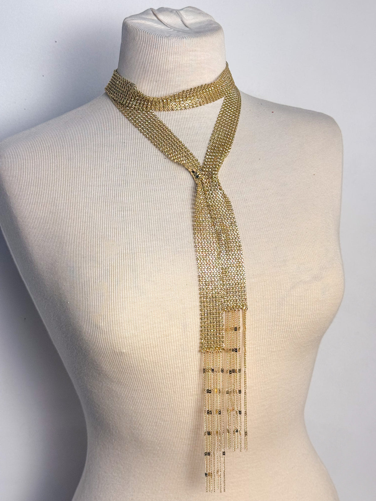 Second Story Tassel Lariat Necklace