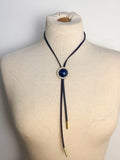 OOAK Navy/Pearl Bolo